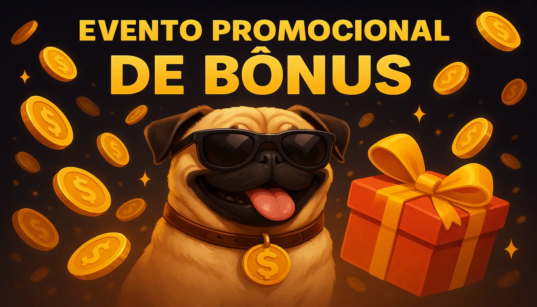 O bônus promocional PUGBET.COM é uma ótima maneira de começar sua aventura