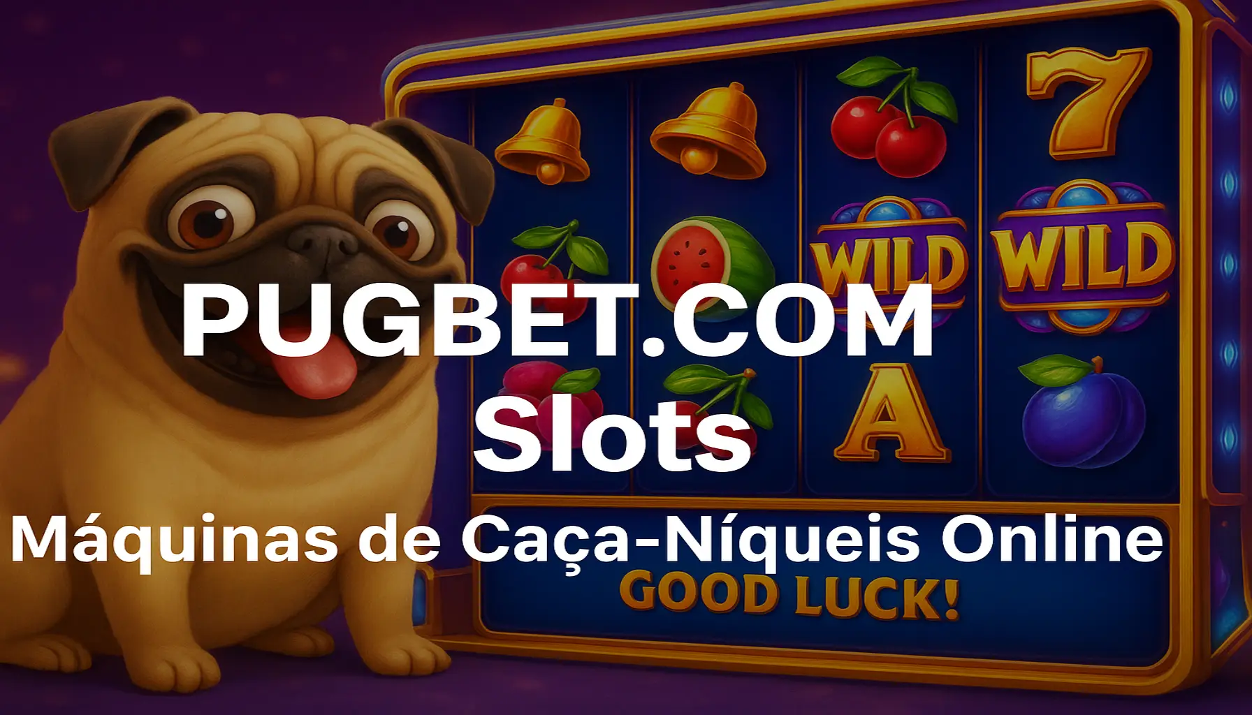 Explore o mundo das slot machines no PUGBET.COM Casino